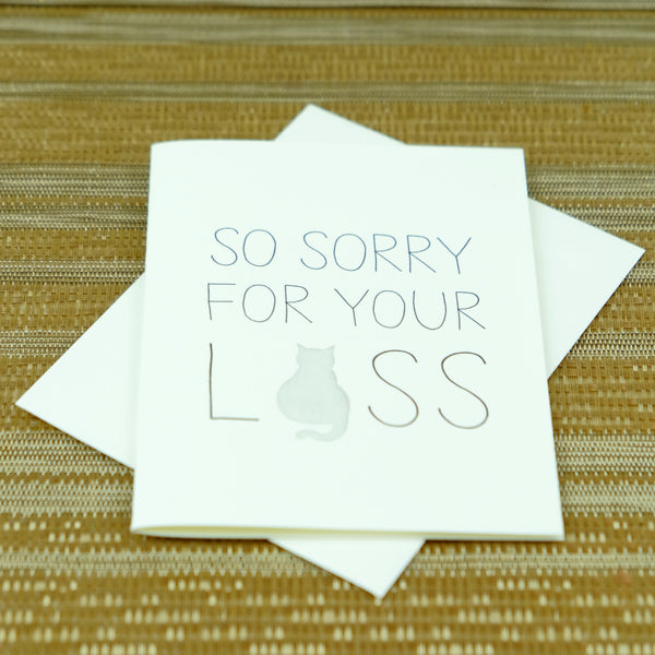 Cat Loss Card