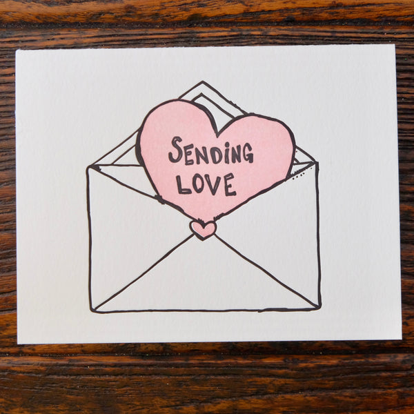Sending Love Card