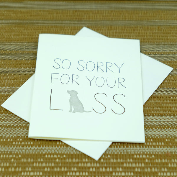 Dog Loss Card