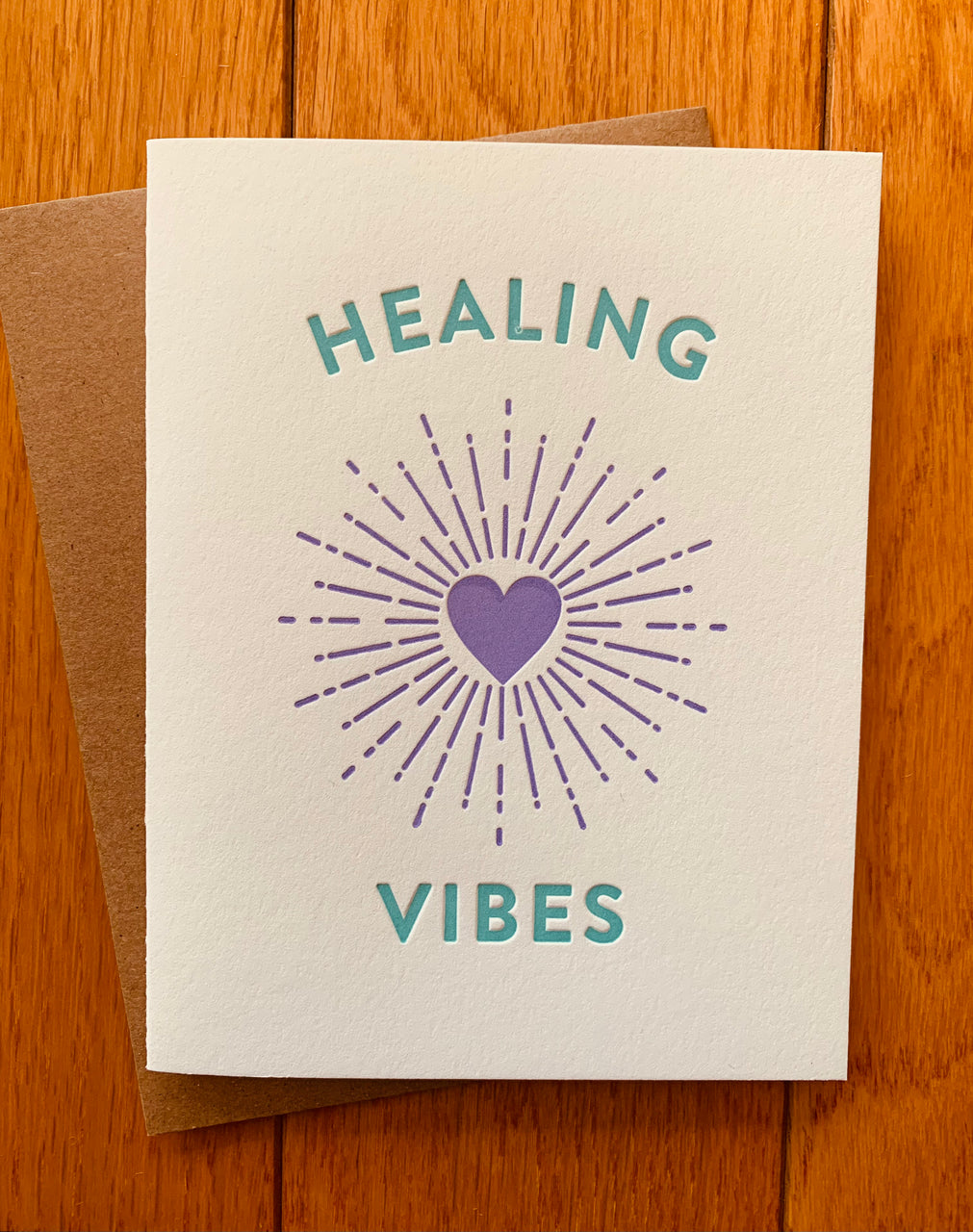 Healing Vibes Card