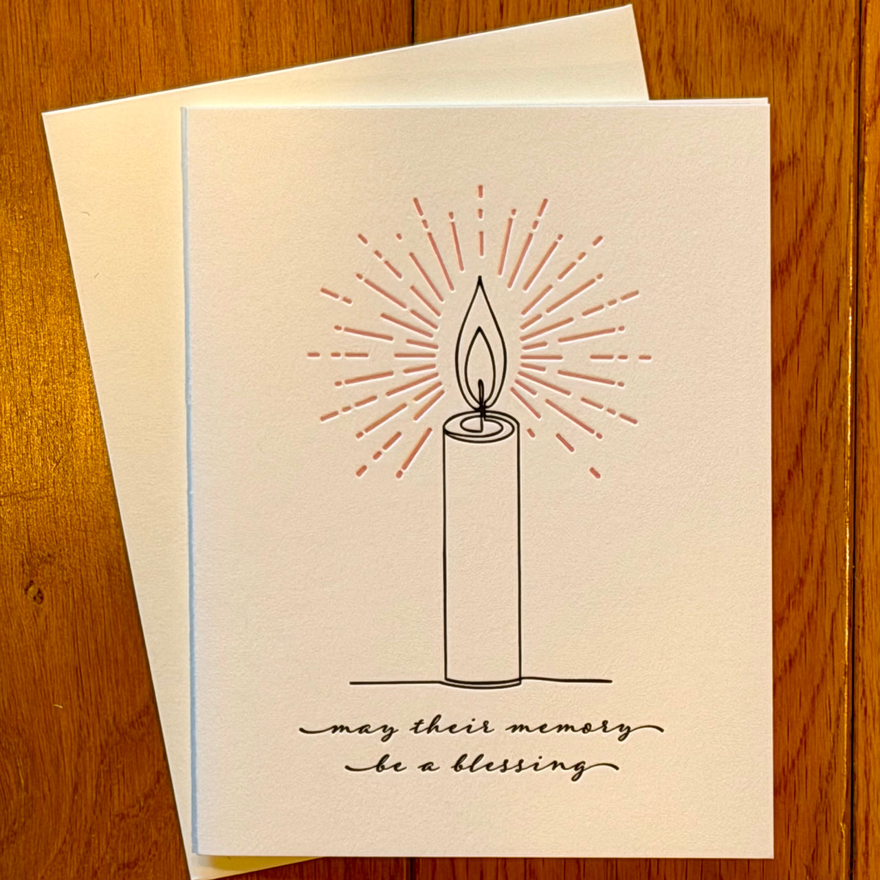 May Their Memory be a Blessing Card